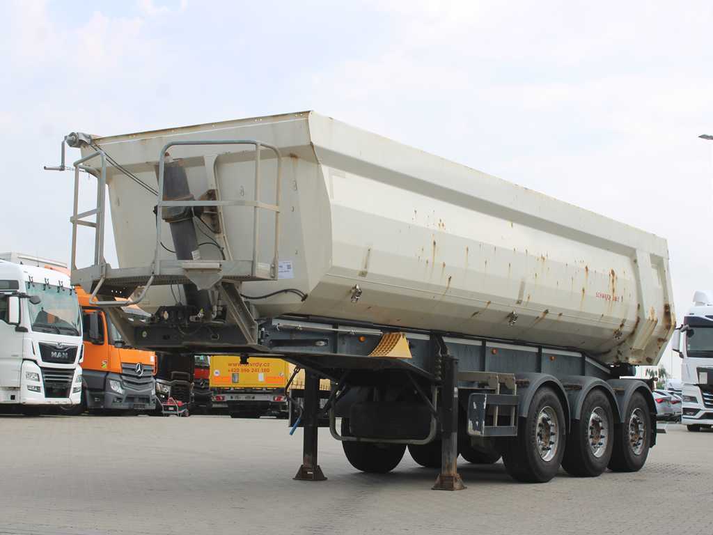 Schwarzmüller KIS 3/E, ZVEDACÍ NÁPRAVA, 31 m³
