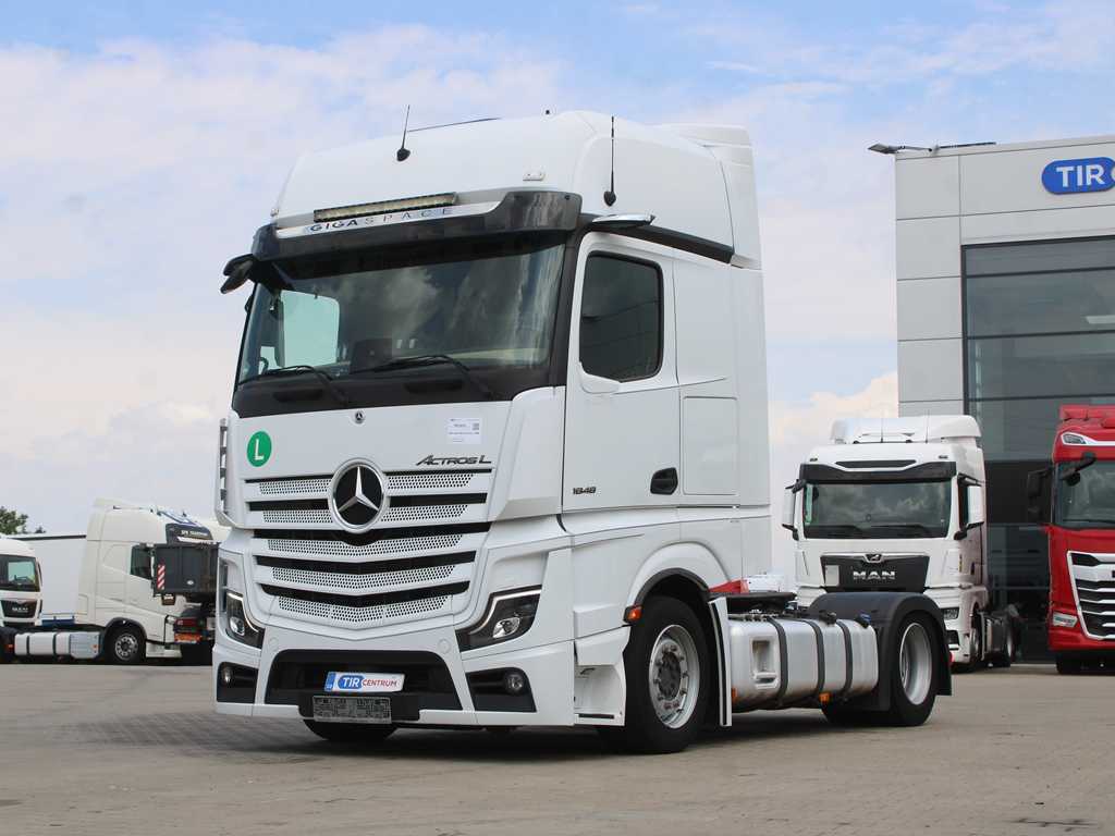 Mercedes-Benz Actros 1848, EURO 6, LOWDECK, GIGAPSACE, NAVIGACE, NEZÁVISLÁ KLIMATIZACE
