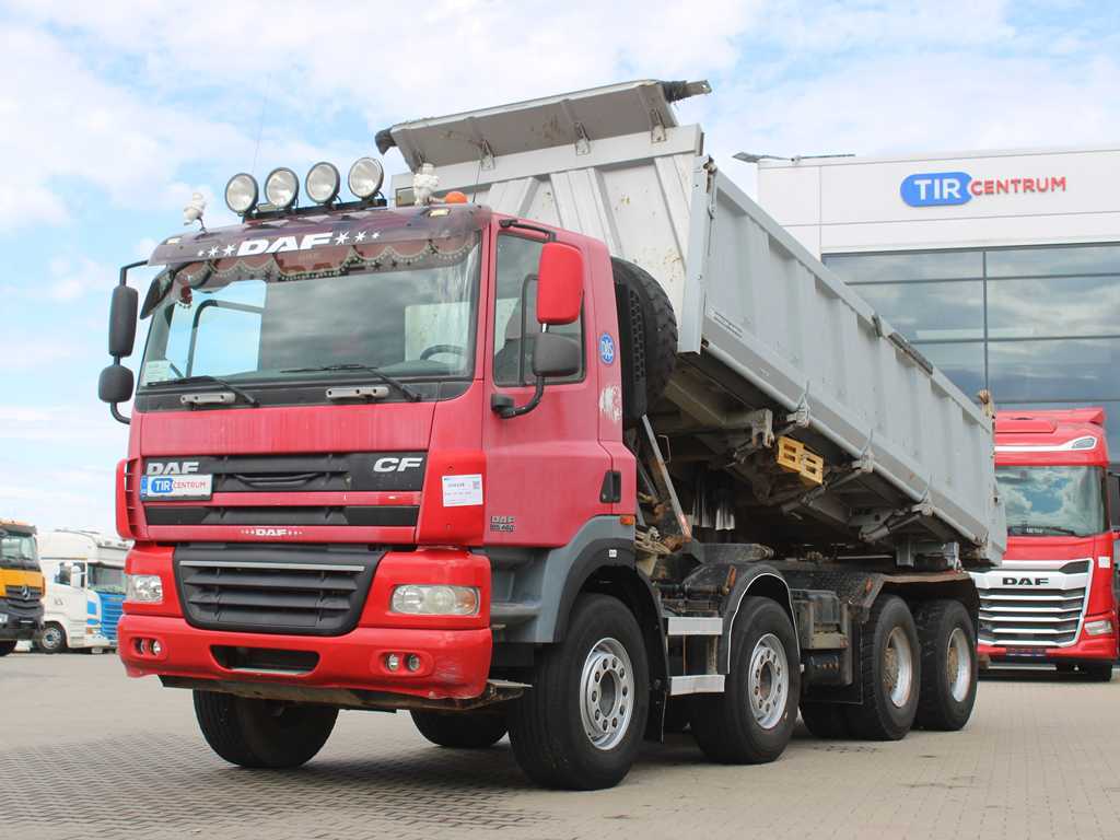 DAF DAF CF 85.460, EURO 4, 84, TŘÍSTRANNÝ, RETARDER, 14 m³