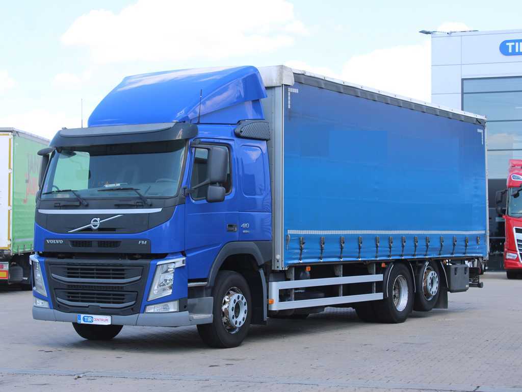 Volvo FM 410, EURO 6, 62, BOČNICE, VEB+, ZVEDACÍ NÁPRAVA