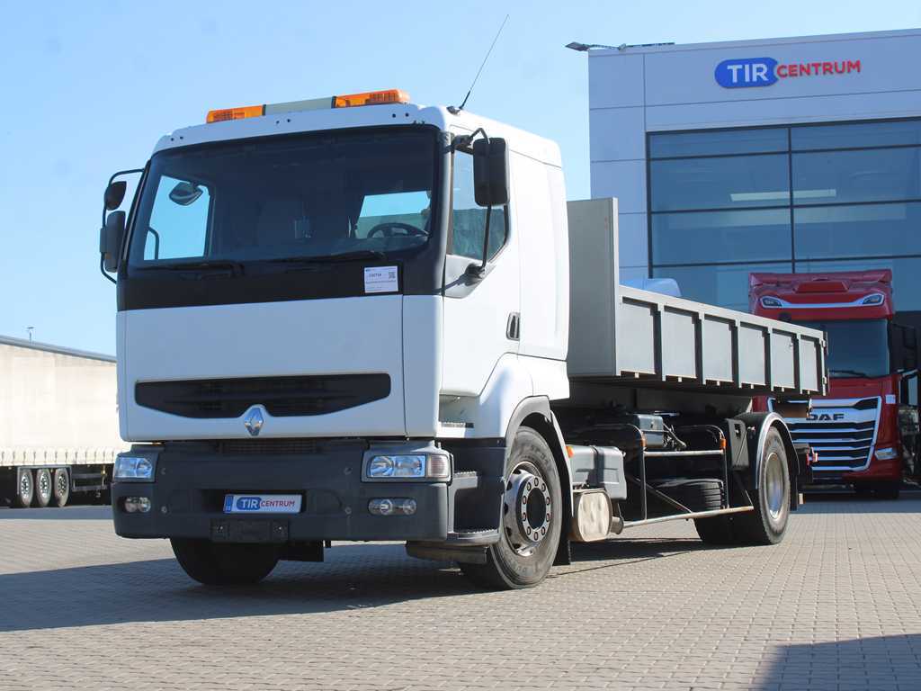 Renault PREMIUM D 370.18 PV 42-40, EURO 3, KAMERA, HÁKOVÝ NOSIČ KONTEJNERŮ