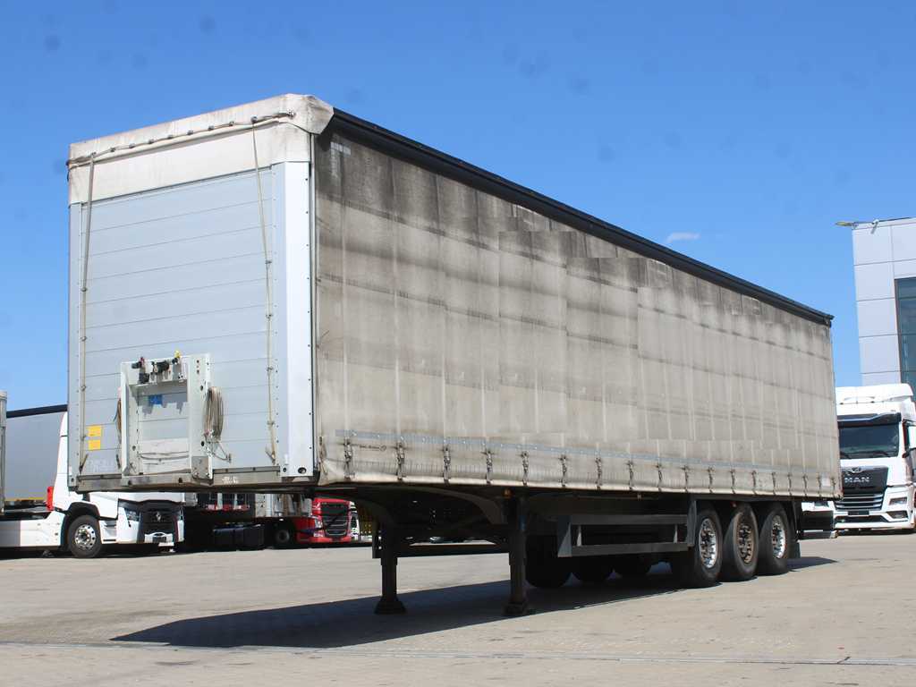 Schmitz CARGOBULL SCB*S 3 T, ZVEDACÍ NÁPRAVA, MULTILOCK