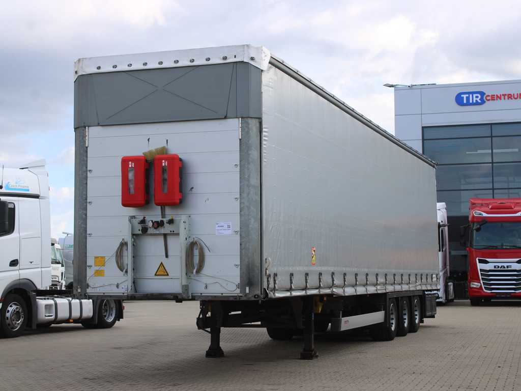 Schmitz SCB*S 3 T, LOWDECK, MULTILOCK, ZVEDACÍ NÁPRAVA, PŘIZVEDÁVACÍ STŘECHA