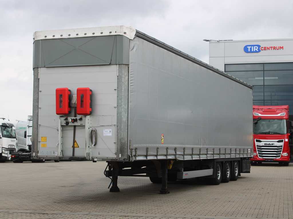 Schmitz SCB*S 3 T, LOWDECK, MULTILOCK, ZVEDACÍ NÁPRAVA, PŘIZVEDÁVACÍ STŘECHA