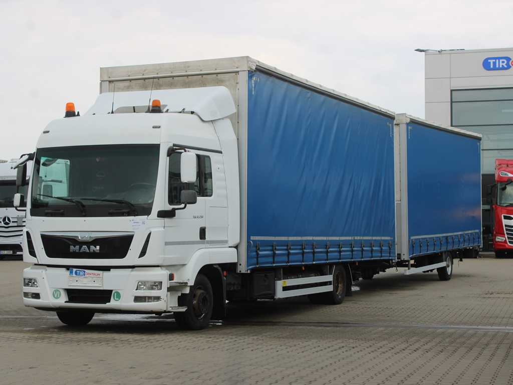 MAN TGL 12.250, MAJÁKY, EURO 6 + PŘÍVĚS BG (2019)