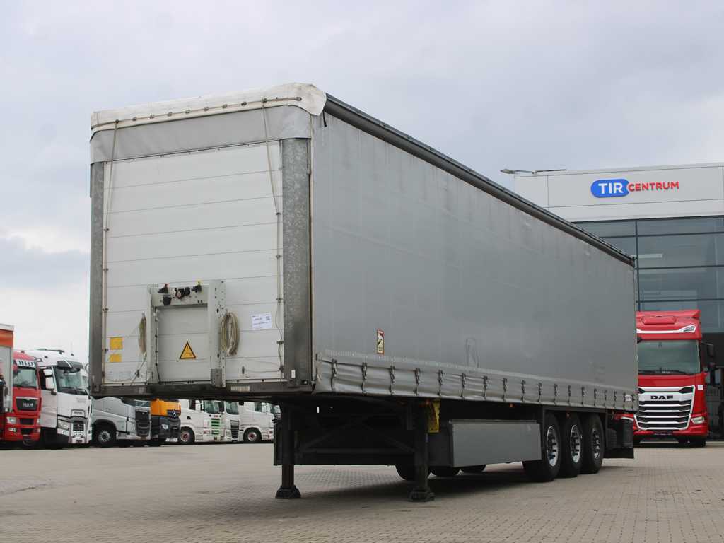 Schmitz CARGOBULL SCB*S 3 T, ZVEDACÍ NÁPRAVA, MULTILOCK, 2PALETOVÝ KOŠ