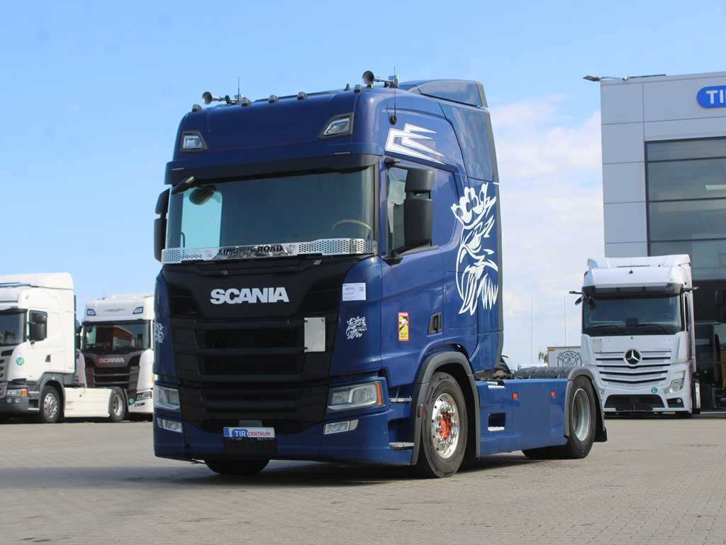 Scania R 500, EURO 6, HIGHLINE, RETARDER, NAVIGACE, VZDUCHOVÉ PÉROVÁNÍ