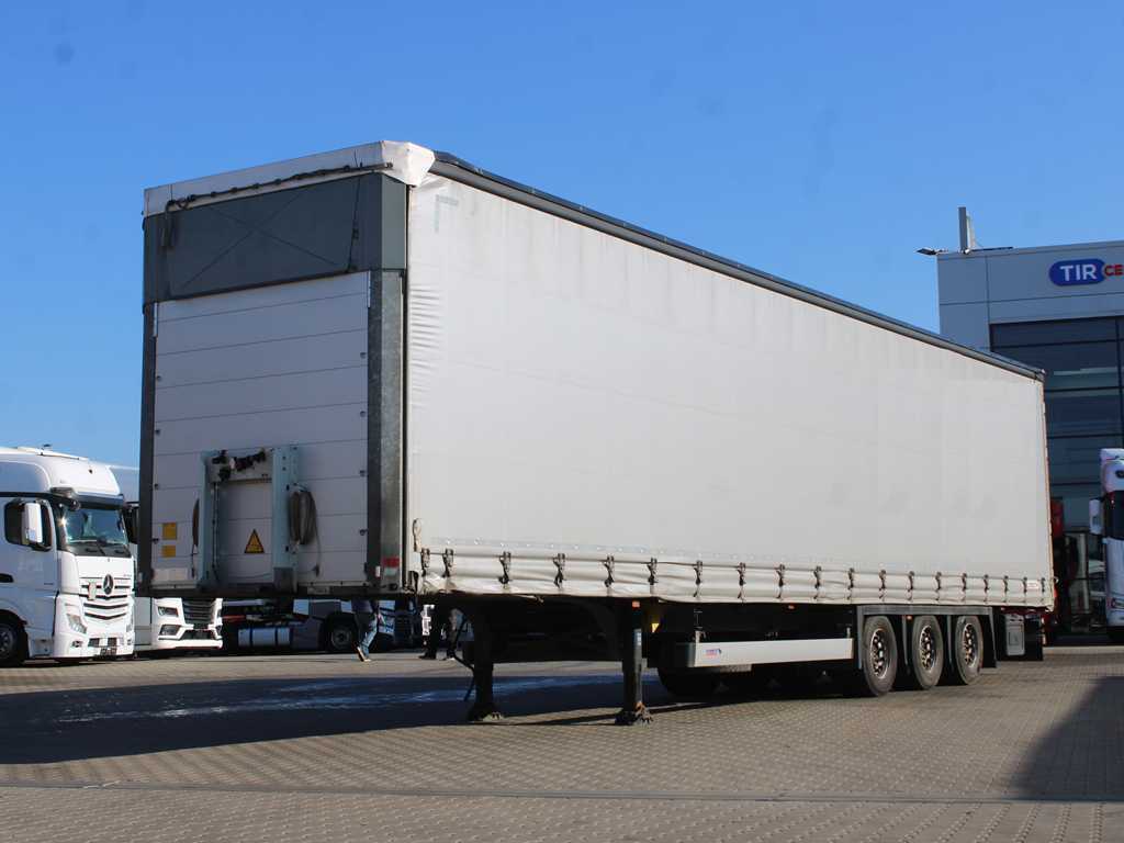 Schmitz SCB S 3 T, LOWDECK, ZVEDACÍ NÁPRAVA, MULTILOCK, PŘIZVEDÁVACÍ STŘECHA