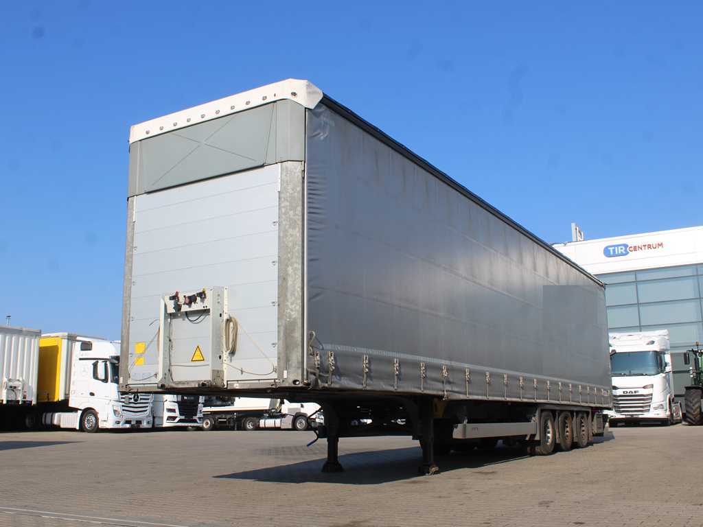 Schmitz SCB S 3 T, LOWDECK, ZVEDACÍ NÁPRAVA, MULTILOCK, PŘIZVEDÁVACÍ STŘECHA