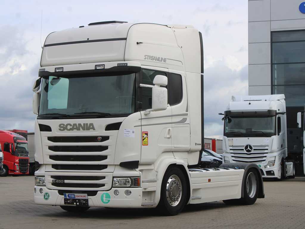 Scania R 450, LOWDECK, STREAMLINE, RETARDER, NAVIGACE, EURO 6