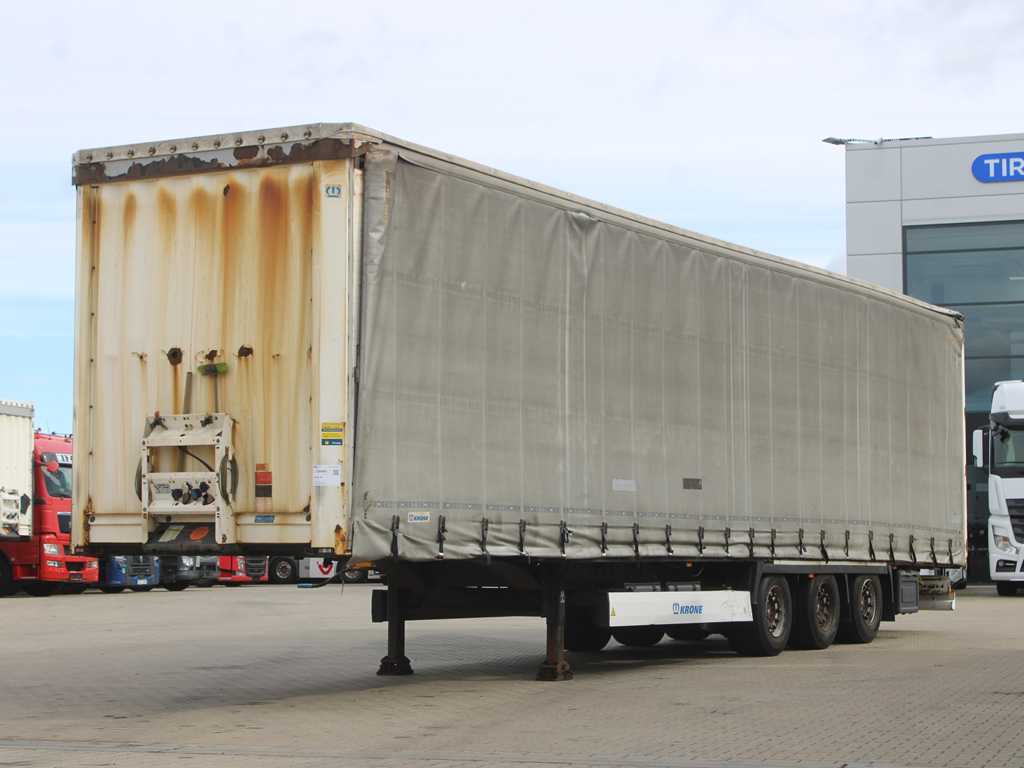 Krone SD, LOWDECK, MULTILOCK, ZVEDACÍ NÁPRAVA, PŘIZVEDÁVACÍ STŘECHA, SAF