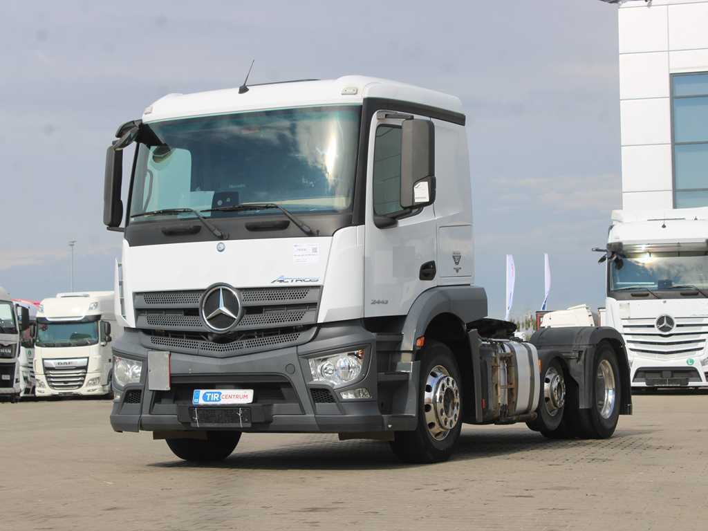 Mercedes-Benz ACTROS 2443 LS, 62, ZVEDACÍ NÁPRAVA, EURO 6