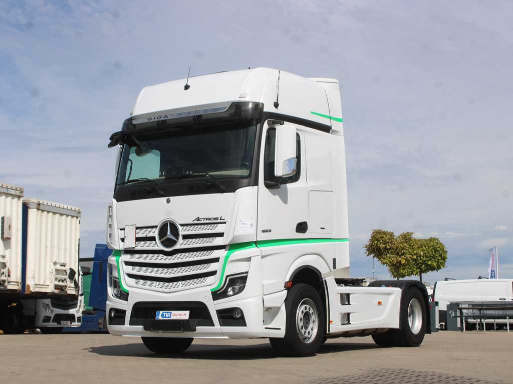 Mercedes-Benz Actros 1853, EURO 6, NEZÁVISLÁ KLIMATIZACE, NAVIGACE, GIGA SPACE