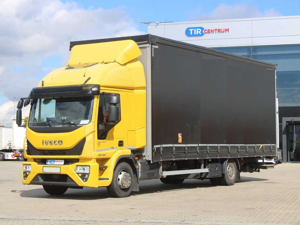 Iveco EUROCARGO 160 E, EURO 6, HYDRAULICKÉ ČELO, VZDUCHOVÉ PÉROVÁNÍ