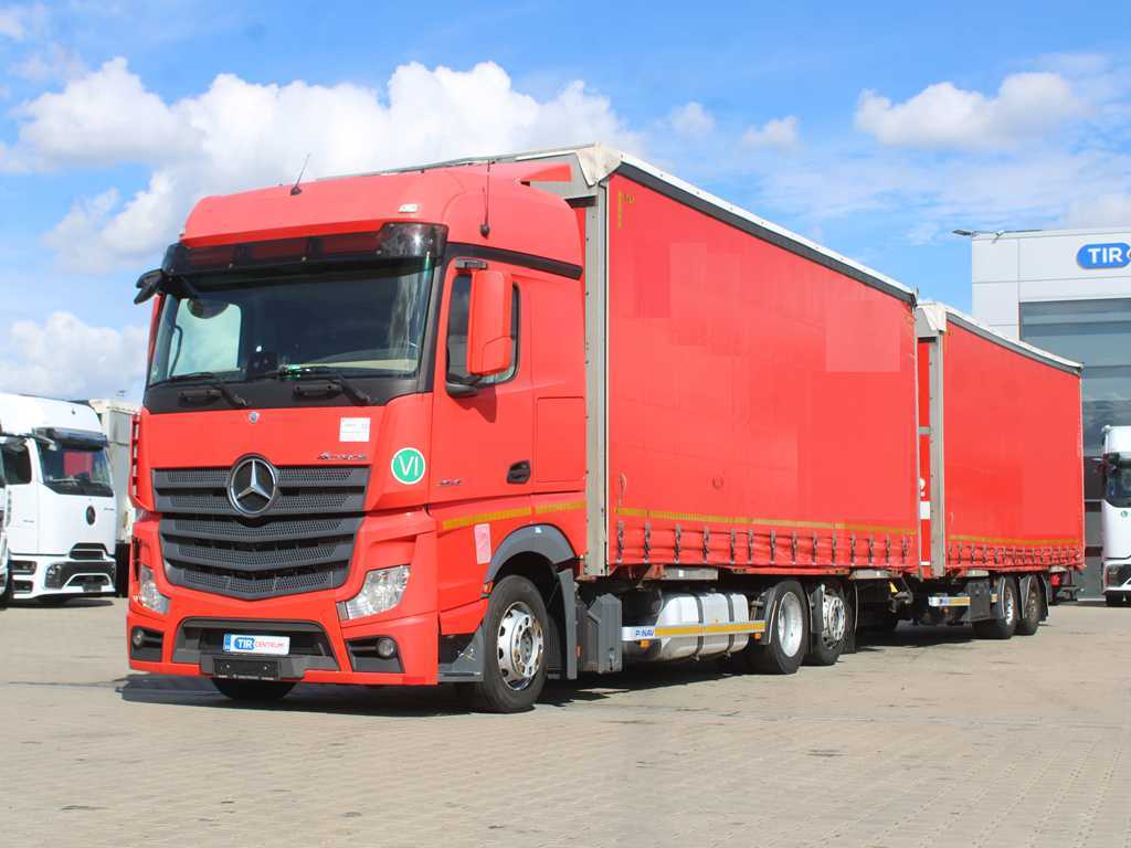 Mercedes-Benz Actros 2545, 62, BDF, NEZÁVISLÁ KLIMATIZACE, VZDUCHOVÉ PÉROVÁNÍ, EURO 6 + PANAV