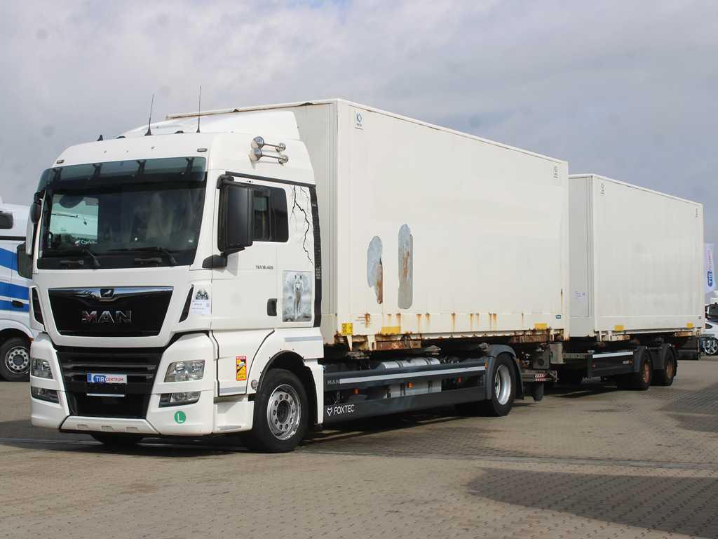MAN TGX 18.420, BDF, VZDUCHOVÉ PÉROVÁNÍ, NEZÁVISLÁ KLIMATIZACE, NAVIGACE, EURO 6