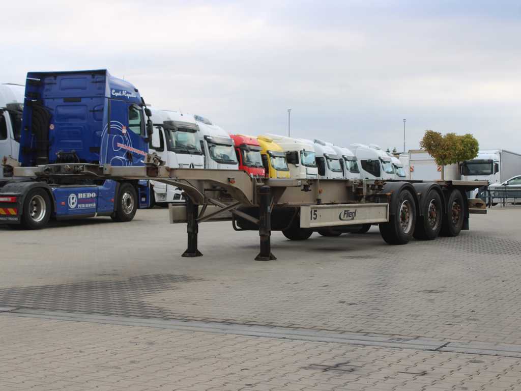 Fliegl GOOSENECK SDS 380, ZVEDACÍ NÁPRAVA