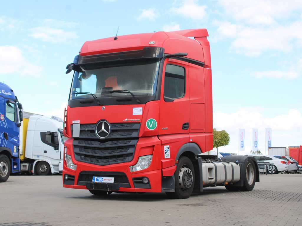 Mercedes-Benz Actros 1845, EURO 6, LOWDECK, NEZÁVISLÁ KLIMATIZACE, NAVIGACE
