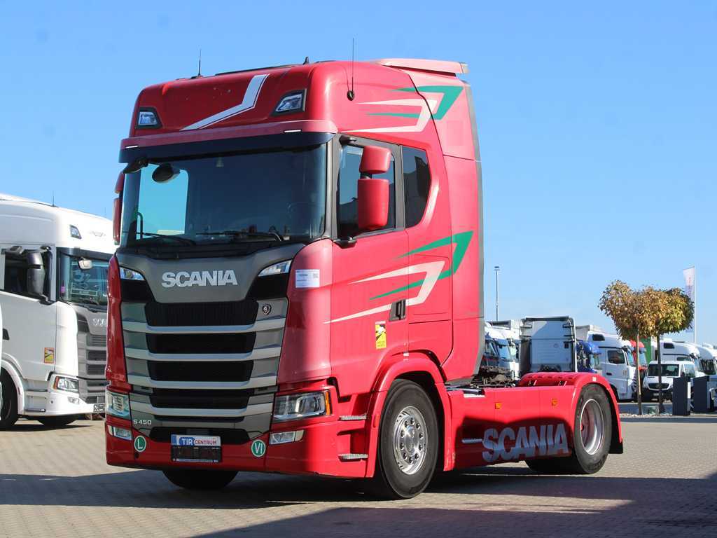 Scania S 450, EURO 6, RETARDER, NAVIGACE
