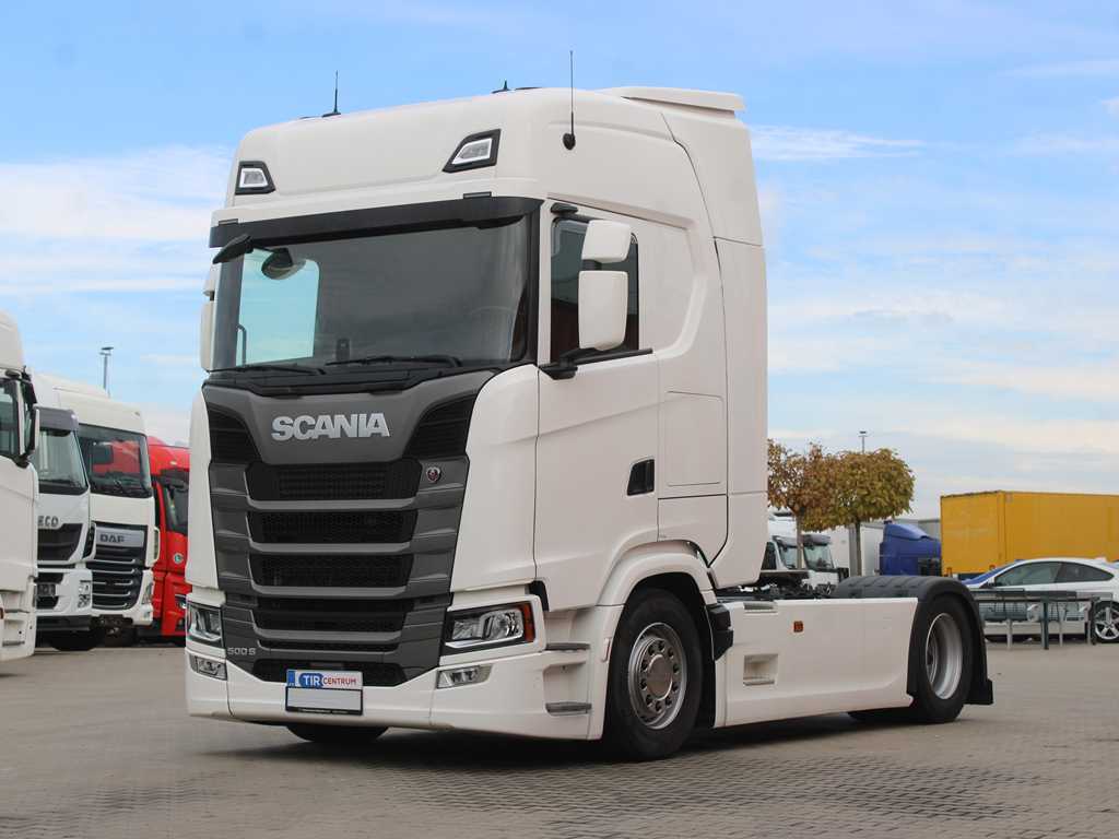 Scania S 500, EURO 6, LOWDECK, RETARDER, NAVIGACE, KAMERA, NEZÁVISLÁ KLIMATIZACE