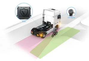 For safer driving in cities, there is DAF City Turn Assist