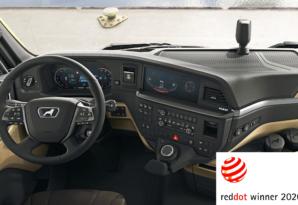 El control intuitivo de los camiones MAN ganó el premio Red Dot