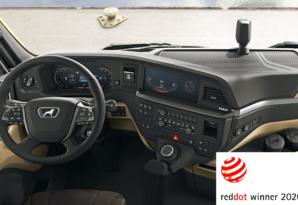 Intuitive control of MAN trucks won the Red Dot Award