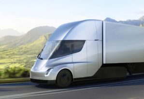 They will be the first to drive in Pepsi with Tesla trucks