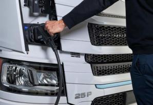 斯堪尼亚卡车打破界限——全电动主力。