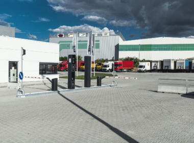 Entrance to the area