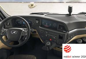 Intuitivní ovládání nákladních vozidel MAN získalo Red Dot Award